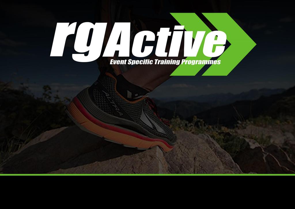 RG Active 14 Week Beginner Half-Marathon