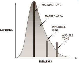 Frequency masking Temporal masking