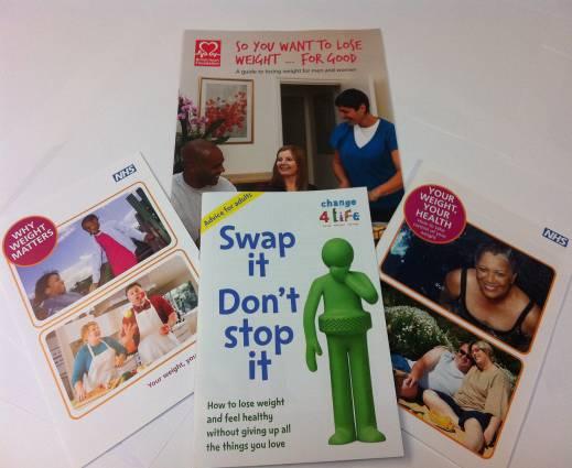 Weight Management Booklets and Leaflets Weight Management Booklets and Leaflets (Department of Health and British Heart Foundation) Your Weight Your Health which is a 35 page booklet on how to take