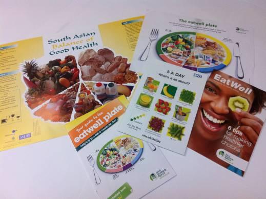 Nutrition Leaflets and Posters Nutrition Leaflets and Posters (Department of Health, British Heart Foundation, Cancer Research UK) * 5 A Day Booklet
