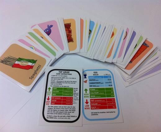 Practical Resources (Weight Management, Nutrition and Physical Activity) - Children, Adolescents and Adults Code number: 09/NT/04/A Top Grub Game Cards (Comic Company) There are 63 food cards that