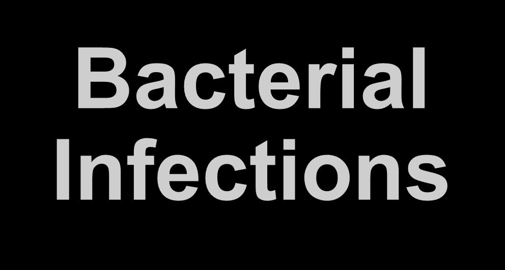 Bacterial Infections Ron Rapini MD