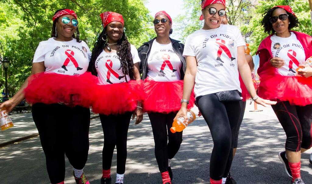 7 HYACINTH AIDS FOUNDATION Teams and individual walkers from New Jersey who qualify are able to support their local community because their efforts support Hyacinth AIDS Foundation.