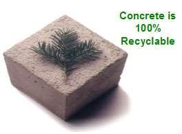 Compared to most of the 20 th century, concrete used today is