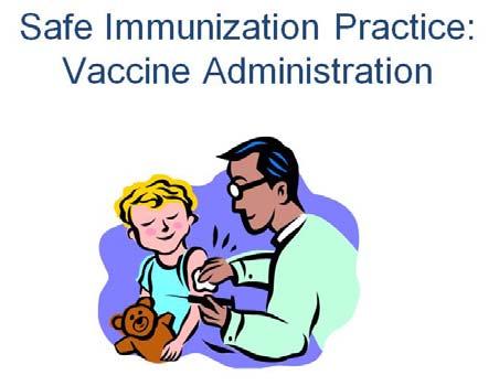 Excellent resources are available from the Wisconsin Immunization Program, and from each regional office.