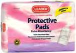 Disposable Pads Protective Pads Extra Absorbency Super absorbent filter Maximum performance and comfort Individually-wrapped pads Compare