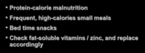 vitamins / zinc, and replace accordingly Fatigue Major factor in