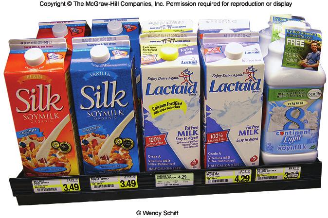 removed. Lactase-treated milk does not contain lactose.