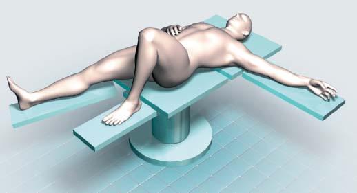 Opening the Tibia 1 Position patient Position the patient supine on the radiolucent table. Ensure that the knee of the injured leg can be flexed at least 90.