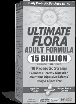 30ct Senior Formula 30 Billion High-Potency, Once-Daily Maintenance Probiotic for Adults 50 + 30 billion live cultures High Bifidobacteria supports age-related decline in Bifido cultures * Promotes