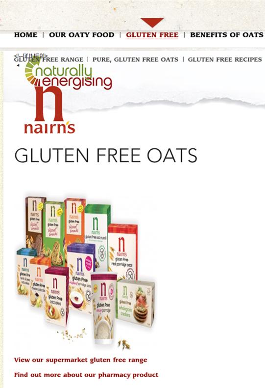 Gluten free Oats contain avenin, a protein similar to gluten. Research has shown that most people with coeliac disease can safely eat avenin.