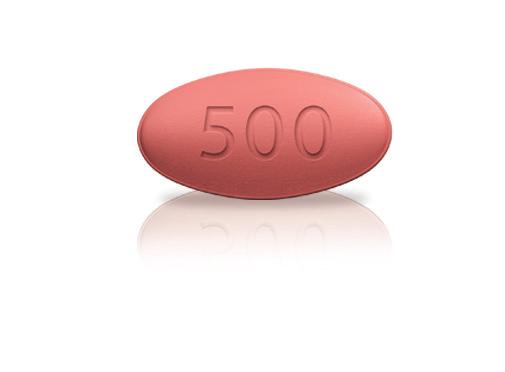 Red tablets are 500 mg Tablets are not shown at actual size. Yellow tablets are 100 mg What is a dose adjustment? BOSULIF is available in 500-mg and 100-mg tablets, to allow for dose adjustments.