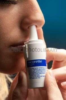 F-Nicotine Nasal Spray This presentation provides a fast acting and flexible method of nicotine delivery for highly dependent smokers.