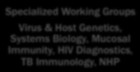 HVTN Laboratory Specialized Working Groups Virus & Host