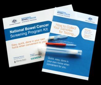 National Bowel Cancer Screening Program Eligibility Eligible men and