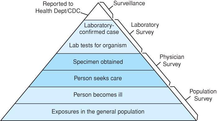 01: FoodNet surveillance burden of illness pyramid.
