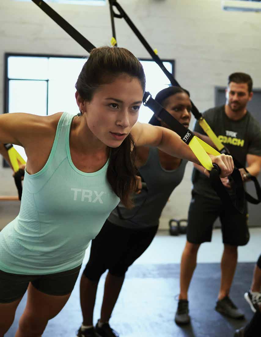 THE TRX EDUCATION JOURNEY 100 LEVEL - START HERE TRX 1 SUSPENSION TRAINING COURSE (STC) Learn the fundamentals of TRX Suspension Training in this introductory 8-hour course Foundational Movement