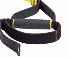 PADDED TRIANGLES Smooth, padded webbing enhances comfort.