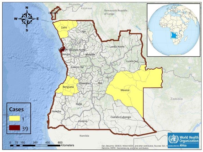 Microcephaly suspected congenital Zika syndrome Angola 42 Case 0 0% Deaths CFR EVENT DESCRIPTION Health authorities in Angola are observing a gradually increasing number of microcephaly cases,