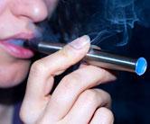 How safe is e-cig vapour? E-cigarettes don't produce tobacco smoke so the risks of passive smoking with conventional cigarettes don't apply to e-cigs.