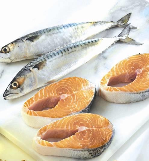 Dietary sources of omega-3 fatty acids, oily fish Marine sources EPA & DHA Fresh tuna Mackerel Trout Salmon Herring Sardines & pilchards All canned fish, except tuna & shellfish EPA and DHA are not