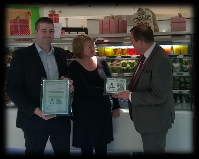 Artizian s Journey On 18 th December 2014 Artizian became the first B&I caterer to be given an Allergen Accreditation award for every one of our sites, with a score of 100%*.
