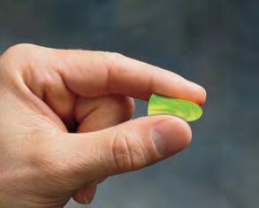 Insert compressed, tapered end of earplug well inside ear canal. Hold 30-60 seconds until earplug expands.