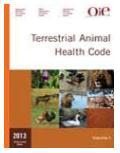 Terrestrial Animal Health Code Common definitions Common interpretation Officially free Information on the definition of official free status in the Terrestrial Animal Health Code for (e.g.
