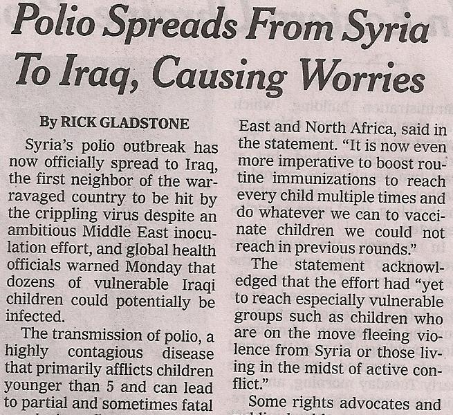 NYT April 8, 2013 What does this story about a single