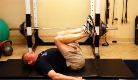 If you are unable to do this then you need more work on your lower abdominal muscles. b.