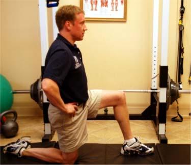 Why - When the psoas muscle is short and tight it pulls the low back forward c.