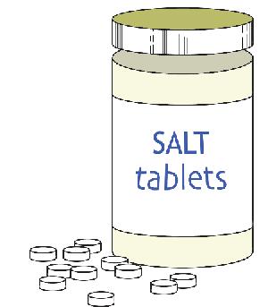 Tx 3 pt Salt Tablets because