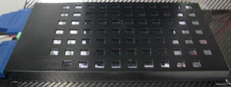 NIR Detector- Made up of 75 cm by cm silicon photodiodes from Hamamatsu, Many detector measurements made at each source
