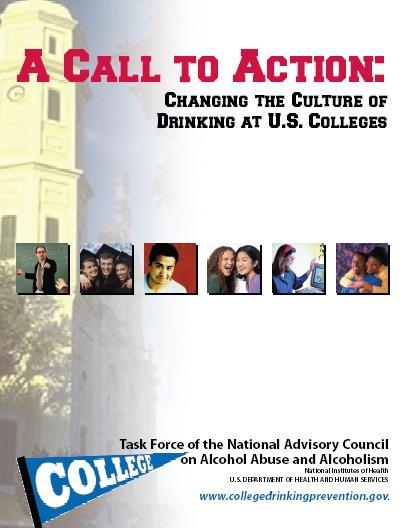 Getting Started The NIAAA Report on College Drinking April 2002