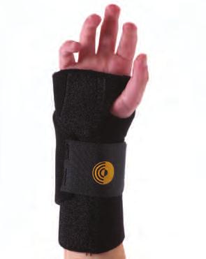 tendonitis and wrist strains or sprains > Manufactured from latex-free soft loop neoprene with removable malleable palmar stay UNIV R UNIV L 88-2056 88-2057 Fits up