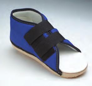 casts or compression bandaging of the foot and ankle > Constructed of EVA insole with neoprene upper; contact closure Measured