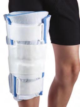 closure LENGTH 6 9 10 1 / 2 12 75-0651 75-0951 75-1051 75-1251 11 14 14 24 Measurement taken from leg circumference 4 above mid-patella Suggested Billing Code L-1830 Universal Knee Immobilizer >
