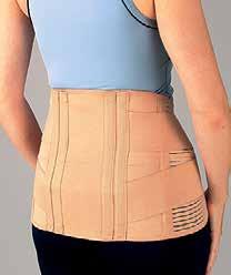 back pain Lumbar Support Breathable elastic strap material with