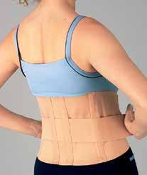 Overlapping belt for additional abdominal support MEE07086.