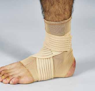 Elastic Wrap Ankle Support Breathable mesh elastic material