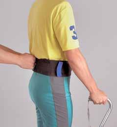 Adjustable waist band and leg straps Transfer