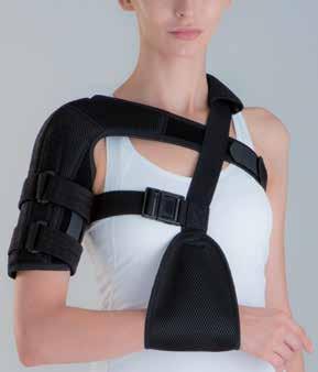 Brace With adjustable arm sling Side