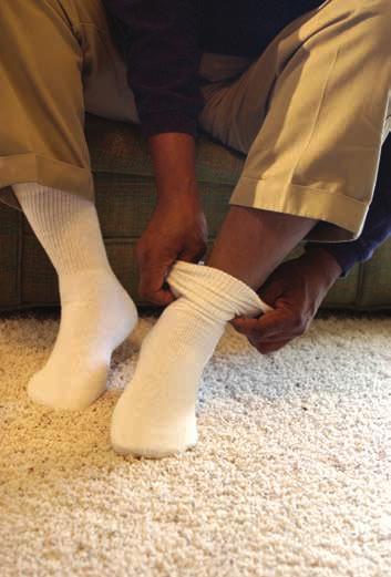 Podiatrists are qualified to care for foot problems in people with diabetes.