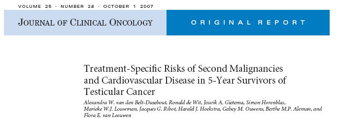 All treatments combined 10 yrs since dx 20 yrs since dx 30 yrs since dx 2.2 8.2 19.1 --- Surgery only 0.7 3.