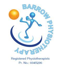 Jessica Barrow BSc Physiotherapy, SPT1 www.barrowphysiotherapy.co.za Cell: 083 256 0434 Room GF03 Waterfall Hospital Cnr.