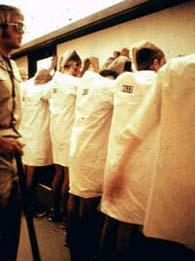 Stanford Prison Experiment Subjects were randomly assigned to take role of either prisoner or prison guard, and put in realistic prison environment.