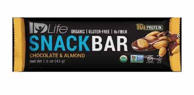 PRODUCT INFORMATION Nutrition Facts 1 servings per container Serving size 1 Bar (45g) Calories per serving 188 Amount/serving Total Fat 9g 12% Saturated Fat 1g 5% Trans Fat 0g Cholesterol 0mg 0%