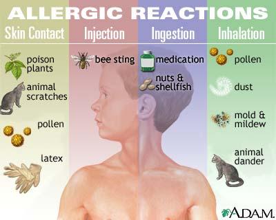An allergen can be almost anything which acts as an antigen