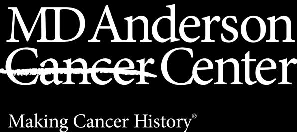 BENEFICIARIES The mission of The University of Texas MD Anderson Cancer Center is to eliminate cancer in Texas, the nation, and the world through outstanding programs that integrate patient care,