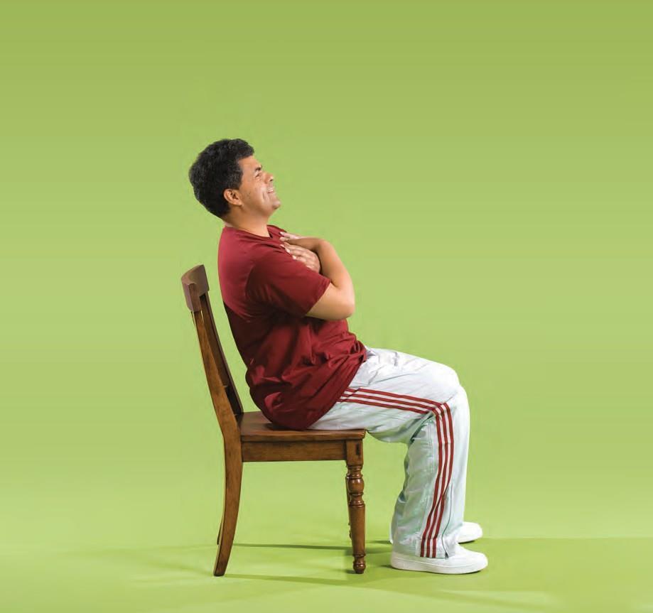 Chair Stand This exercise, which strengthens your abdomen and thighs, will make it easier to get in and out of the car.